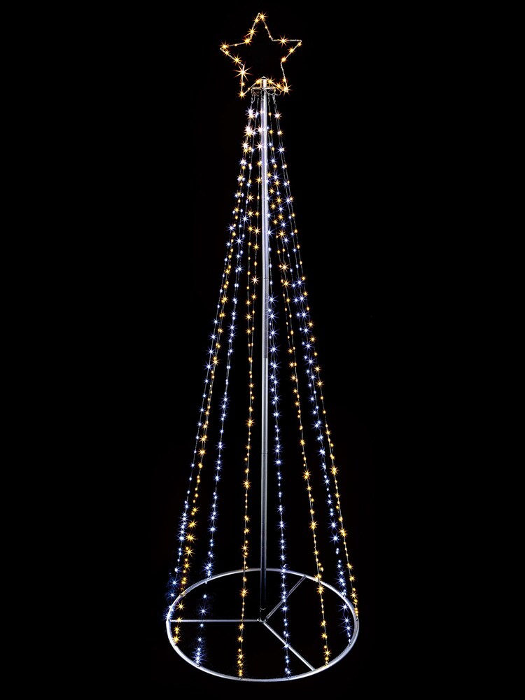 Premier Decorations Ltd Gold 8ft Flexi Bright LED Christmas Tree - Image 1 of 2 Premier Decorations Ltd Gold 8ft Flexi Bright LED Christmas Tree - Image 1 of 2