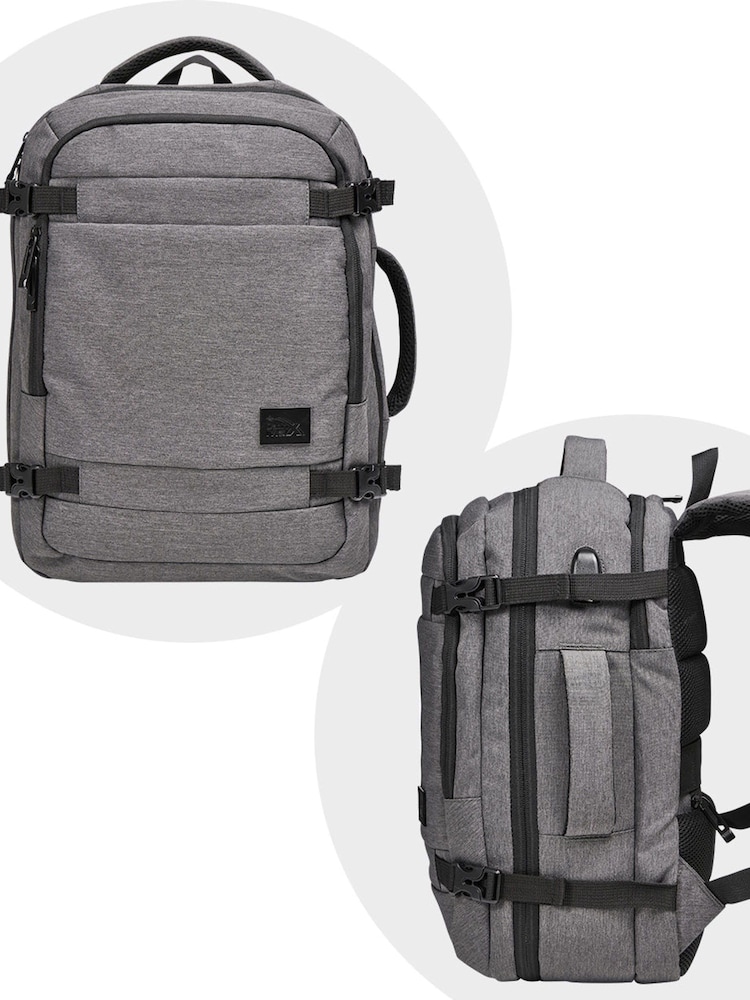 Cabin Max Grey Svalbard 40cm Underseat Backpack - Image 2 of 6