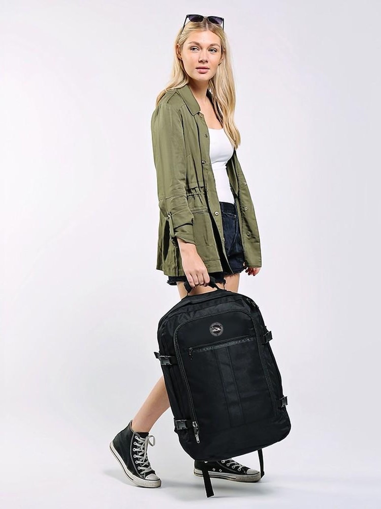 Cabin Max Black Metz 44L Carry On 55cm Backpack - Image 6 of 6