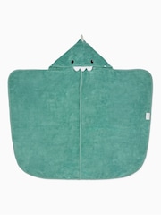 MORI Dinosaur Organic Cotton Super Soft Kids Hooded Towel - Image 5 of 6