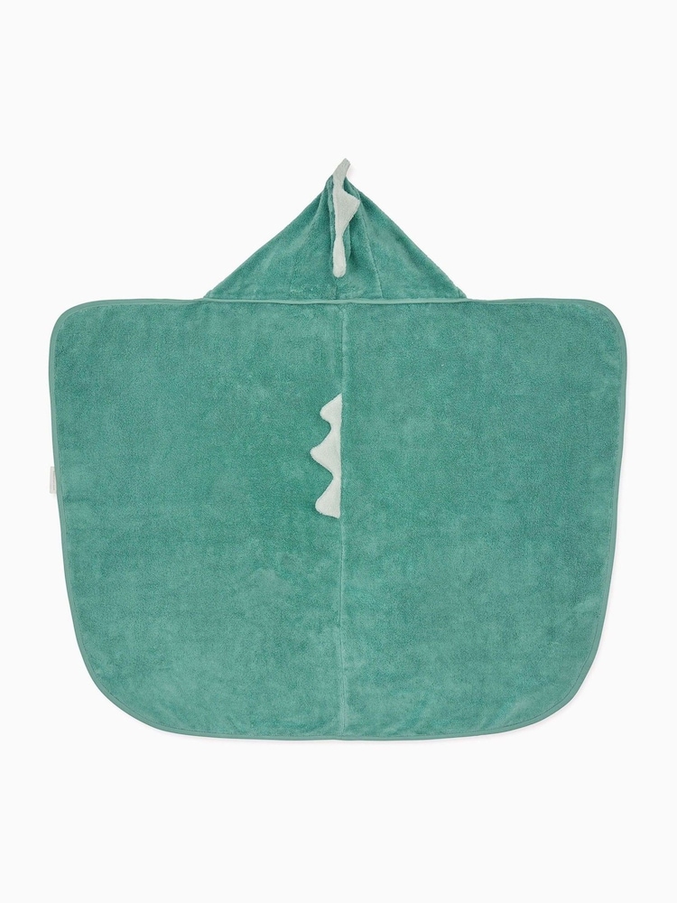 MORI Dinosaur Organic Cotton Super Soft Kids Hooded Towel - Image 6 of 6
