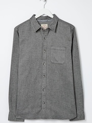FatFace Black Brushed Twill Shirt - Image 4 of 4