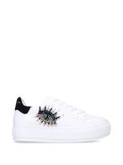 Kurt Geiger London  Laney Bow Trainers - Image 1 of 5