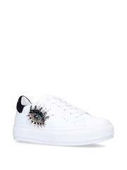 Kurt Geiger London  Laney Bow Trainers - Image 2 of 5