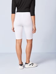 White Jersey Cycle Shorts - Image 4 of 5