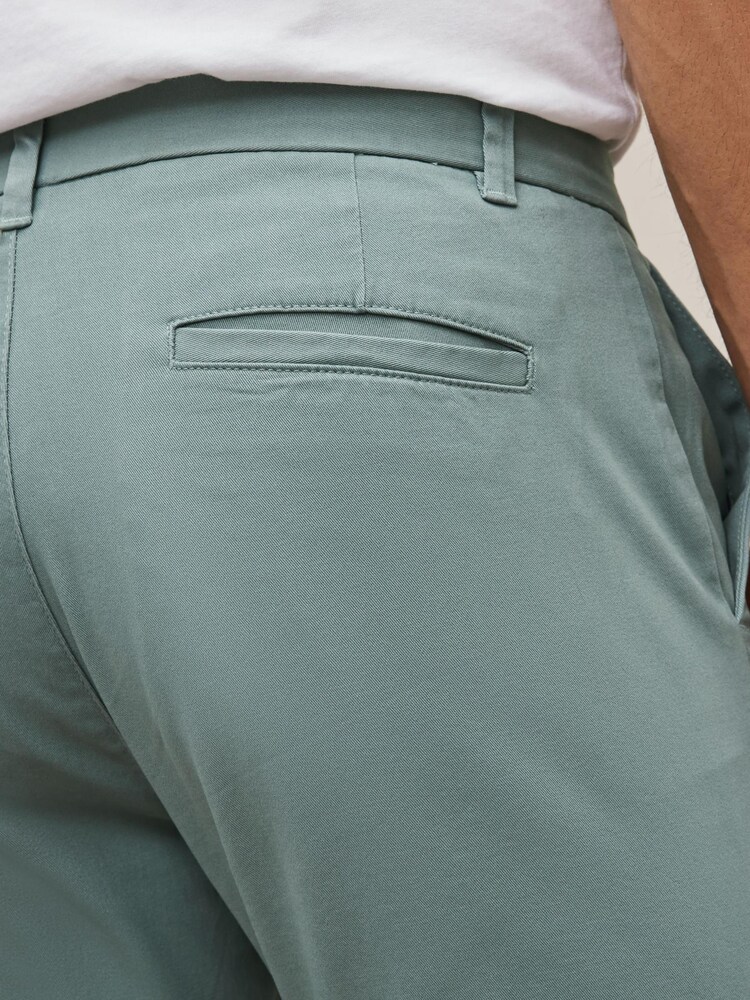 Light Blue Slim Stretch Chino Trousers - Image 5 of 7