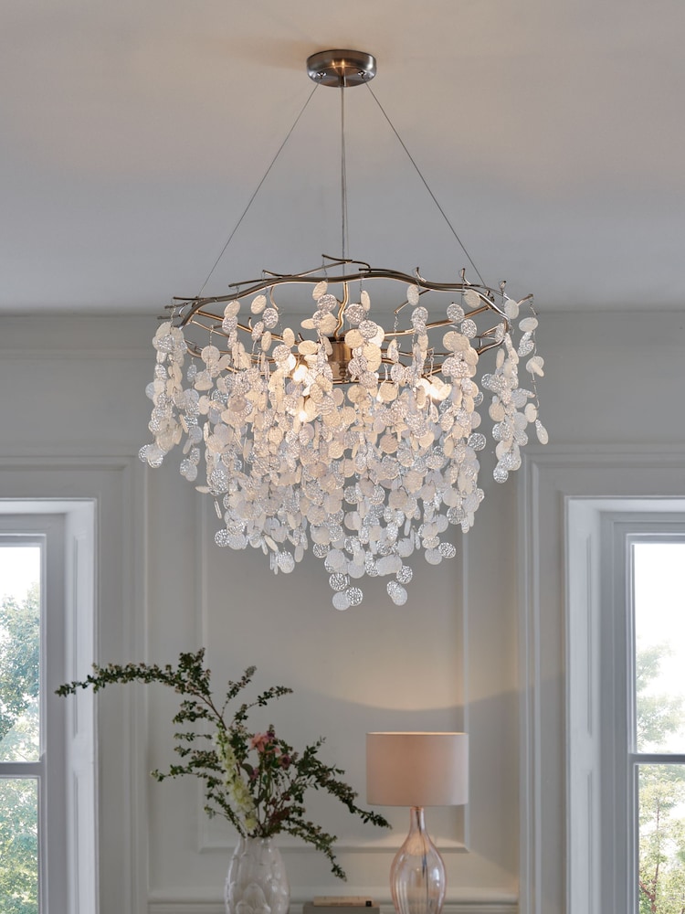 Clear Lunaria 6 Light Chandelier Light - Image 1 of 5