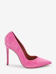 Magenta Pink Signature Leather Court Shoes - Image 5 of 8