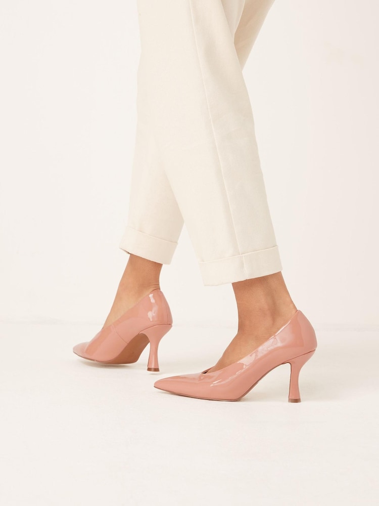 Nude Pink Forever Comfort® Point Toe Court Shoes - Image 1 of 6