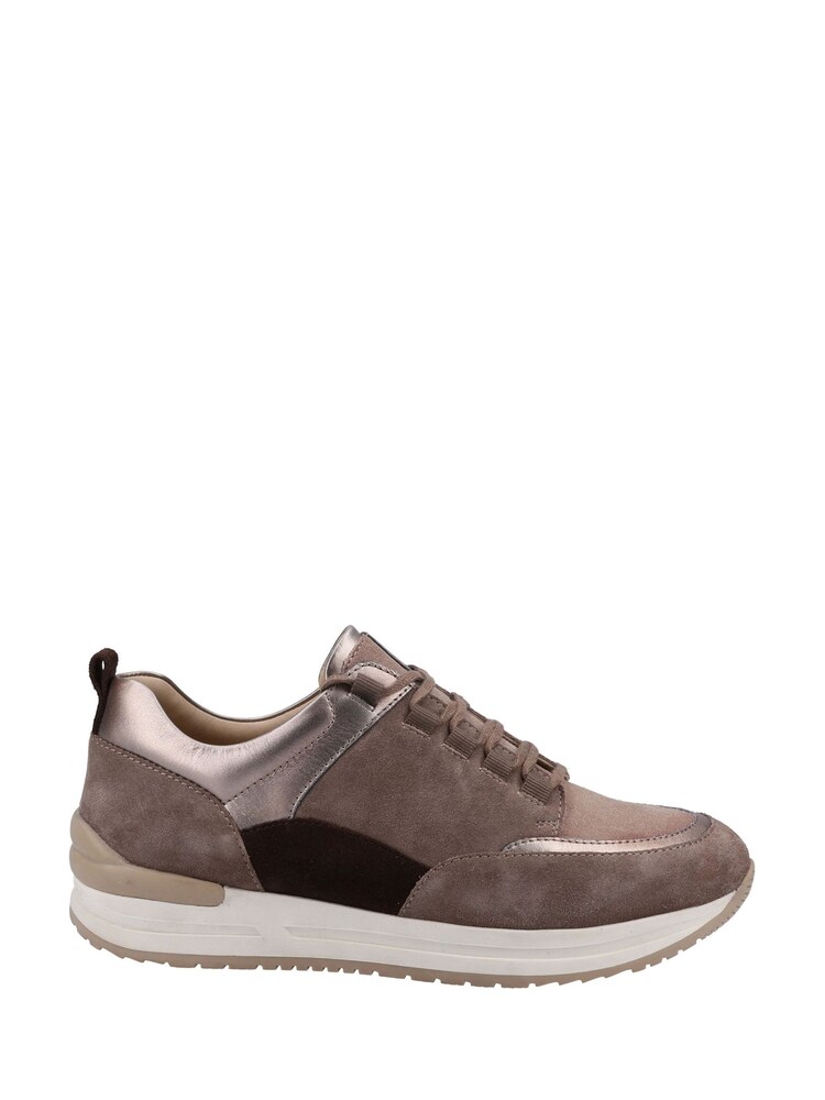 Hush Puppies Ciara Brown Trainers - Image 1 of 4