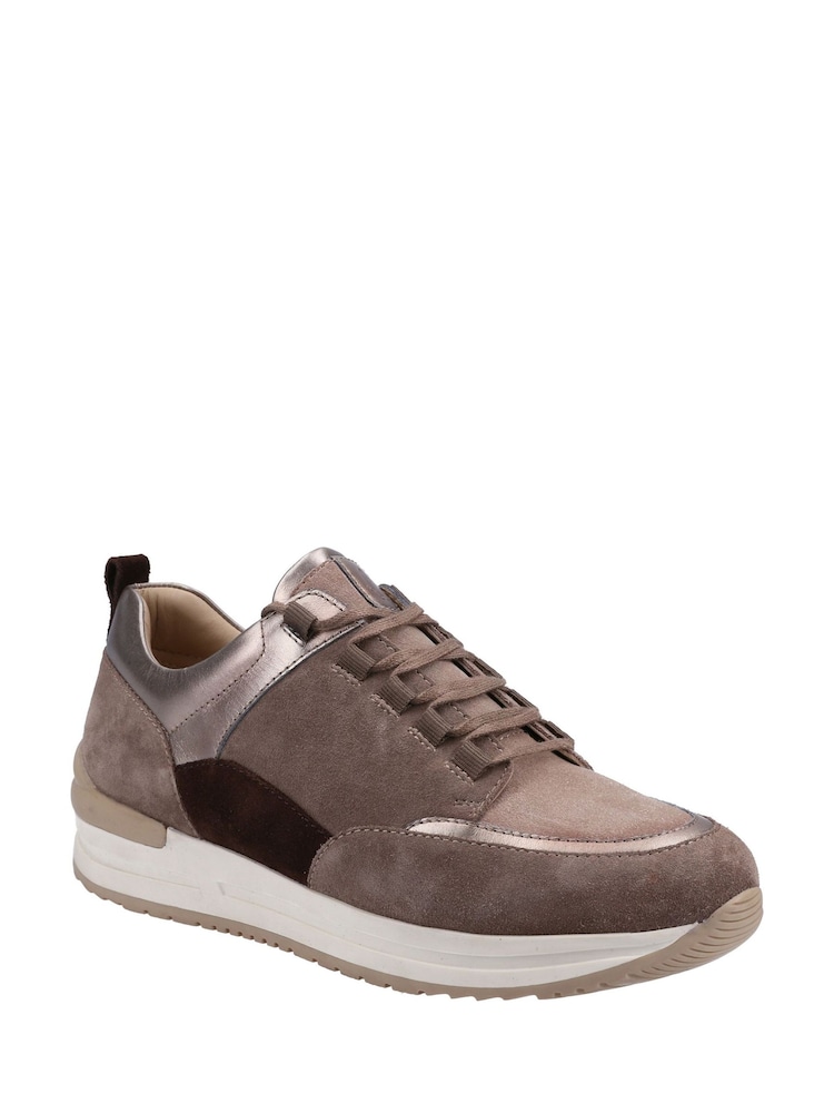 Hush Puppies Ciara Brown Trainers - Image 2 of 4