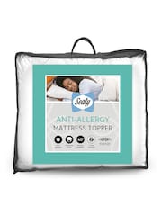 Sealy White Anti Allergy Mattress Topper - Image 4 of 4
