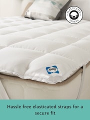 Sealy White Anti Allergy Mattress Topper - Image 6 of 10