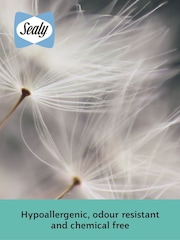 Sealy White Anti Allergy Mattress Topper - Image 8 of 10