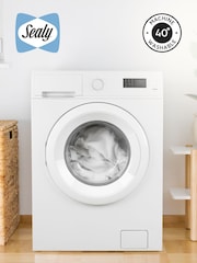 Sealy White Anti Allergy Mattress Topper - Image 9 of 10