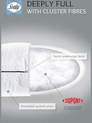 Sealy Deeply Full 100% Cotton Pillow - Image 5 of 9