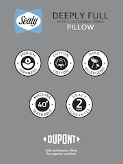 Sealy Deeply Full 100% Cotton Pillow - Image 9 of 9
