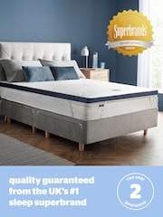 Silentnight White Wellbeing Cool Touch Mattress Topper - Image 10 of 11