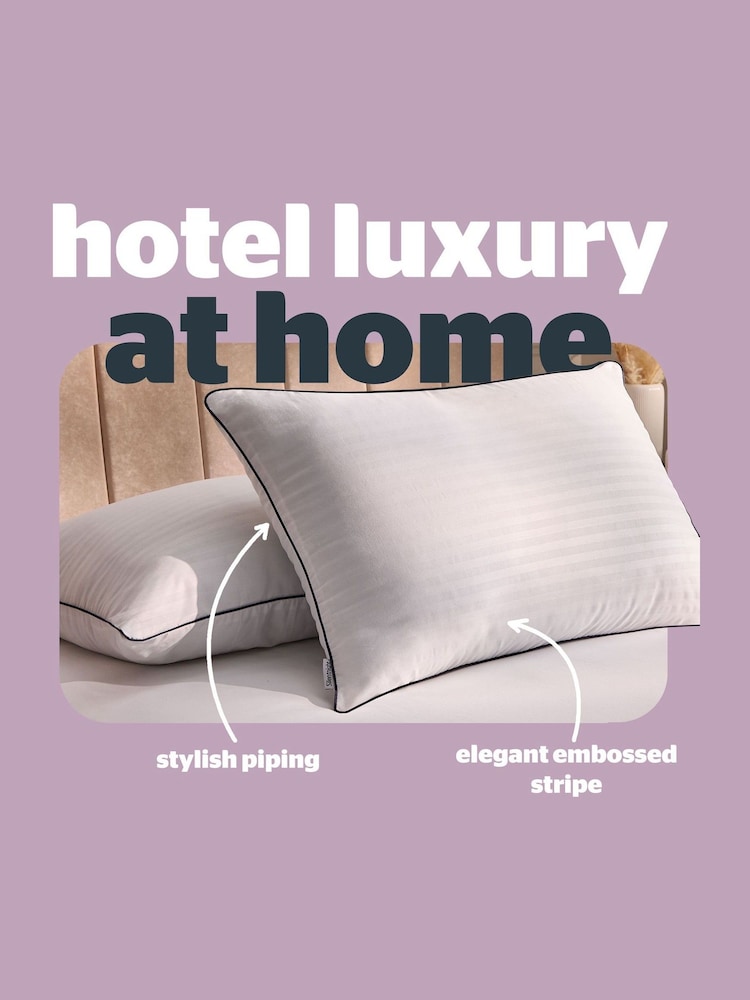 Buy Silentnight Luxury Piped Hotel Collection Pack Pillow from