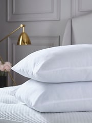 Silentnight Set of 2 Luxury Soft As Silk Pillows - Image 1 of 9