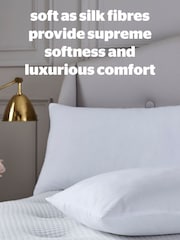Silentnight Set of 2 Luxury Soft As Silk Pillows - Image 8 of 9