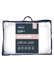 Silentnight Set of 2 Luxury Soft As Silk Pillows - Image 9 of 9