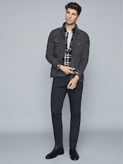 Reiss Blue Deep Stay Blue Slim Fit Jeans - Image 1 of 6