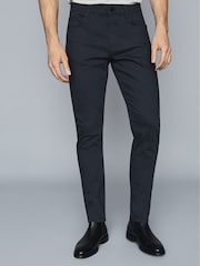 Reiss Blue Deep Stay Blue Slim Fit Jeans - Image 3 of 6