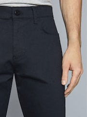 Reiss Blue Deep Stay Blue Slim Fit Jeans - Image 6 of 6