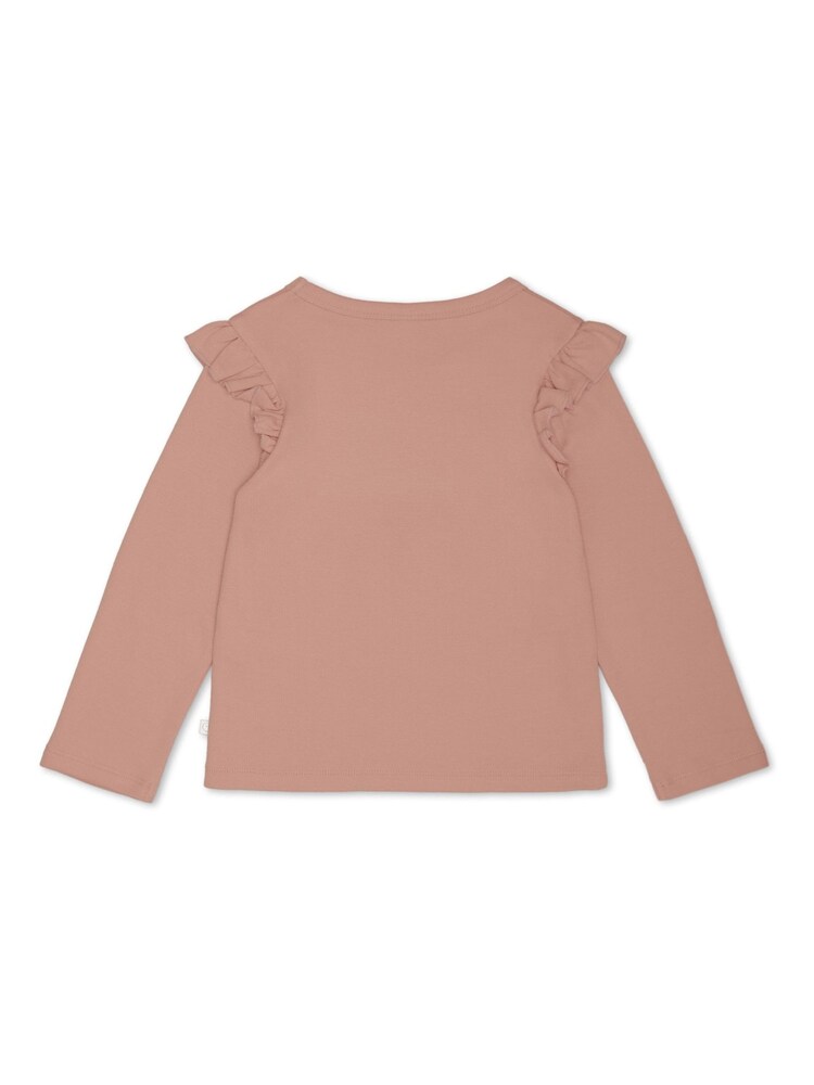 MORI Pink Organic Cotton Long Sleeve Duck Print T Shirt - Image 2 of 2