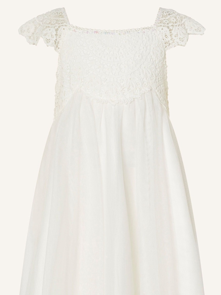Monsoon Natural White Estella Dress - Image 4 of 4