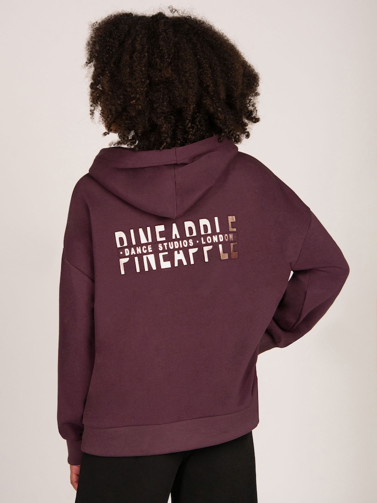 Pineapple Brown Studios Oversized Hoodie with Embossed Back Print - Image 5 of 5