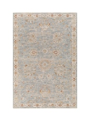 LIVABLISS Blue Avant Garde Vintage Traditional Rug - Image 7 of 7