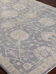 LIVABLISS Charcoal Avant Garde Vintage Traditional Rug - Image 5 of 7