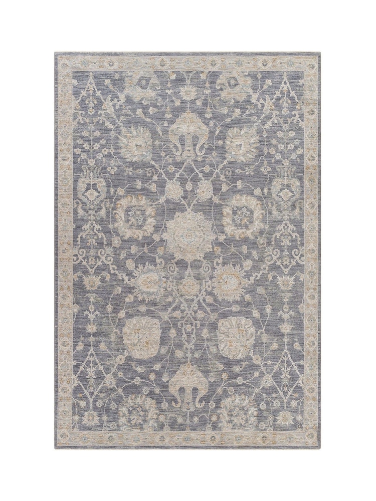 LIVABLISS Charcoal Avant Garde Vintage Traditional Rug - Image 7 of 7