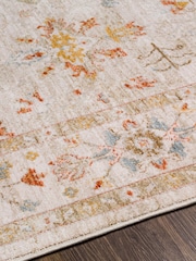 LIVABLISS Beige Avant Garde Vintage Traditional Rug - Image 5 of 7