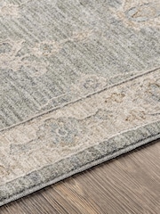 LIVABLISS Grey Avant Garde Vintage Traditional Rug - Image 4 of 7