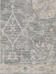 LIVABLISS Grey Avant Garde Vintage Traditional Rug - Image 6 of 7