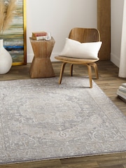 LIVABLISS Vintage Grey Avant Garde Vintage Traditional Rug - Image 1 of 7