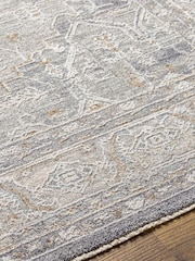 LIVABLISS Vintage Grey Avant Garde Vintage Traditional Rug - Image 4 of 7
