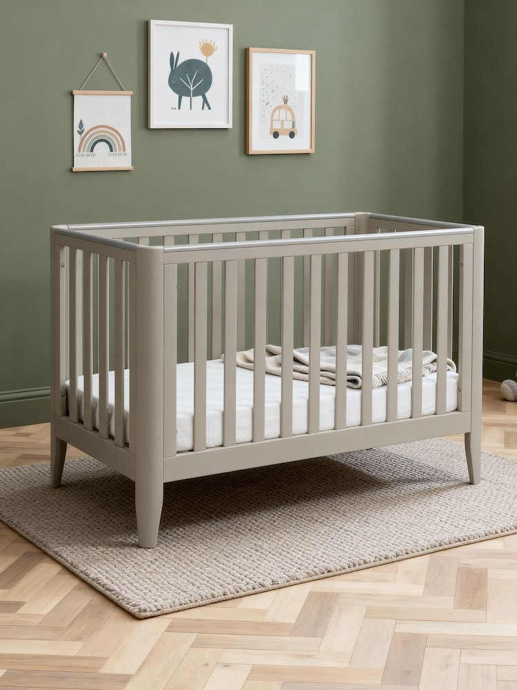 Babymore Cashmere Iris Cot Bed - Image 1 of 6 Babymore Cashmere Iris Cot Bed - Image 1 of 6