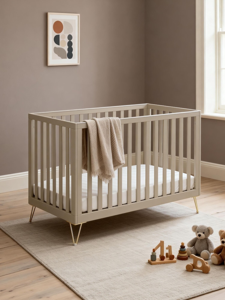 Babymore Cashmere Kimi Cot Bed - Image 1 of 6 Babymore Cashmere Kimi Cot Bed - Image 1 of 6