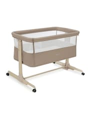 Babymore Khaki Neera Bedside Crib - Image 3 of 6
