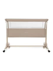 Babymore Khaki Neera Bedside Crib - Image 4 of 6