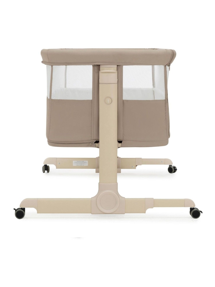 Babymore Khaki Neera Bedside Crib - Image 6 of 6