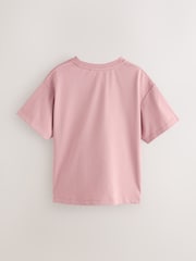 Pink/Black Script Logo T-Shirts 3 Pack - Image 5 of 7