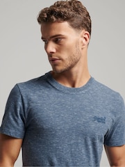 Superdry Tidal Blue Space Dye Vintage Embroidered T-Shirt - Image 3 of 3