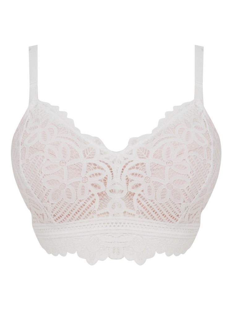 Figleaves White Harper Full Cup Bra - Image 5 of 5