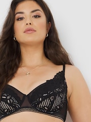 Figleaves Black Harper Full Cup Bra - Image 4 of 6