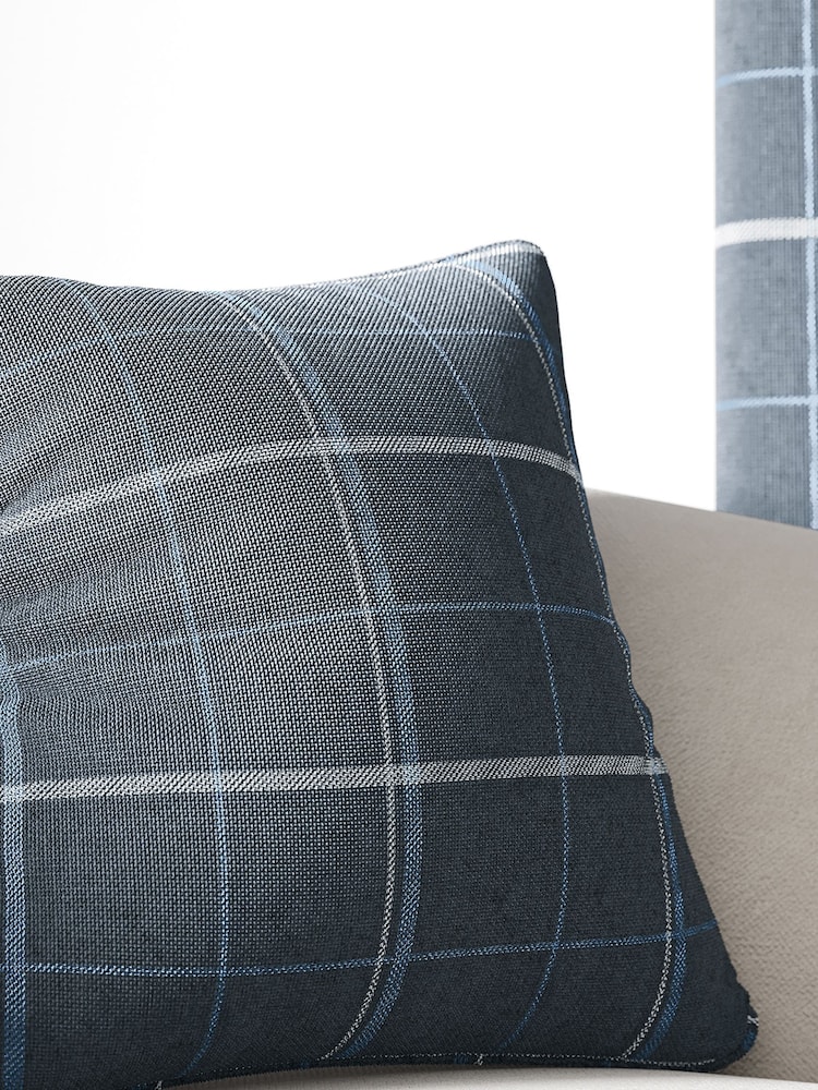 Helena Springfield Blue Harper Cushion - Image 1 of 3 Helena Springfield Blue Harper Cushion - Image 1 of 3